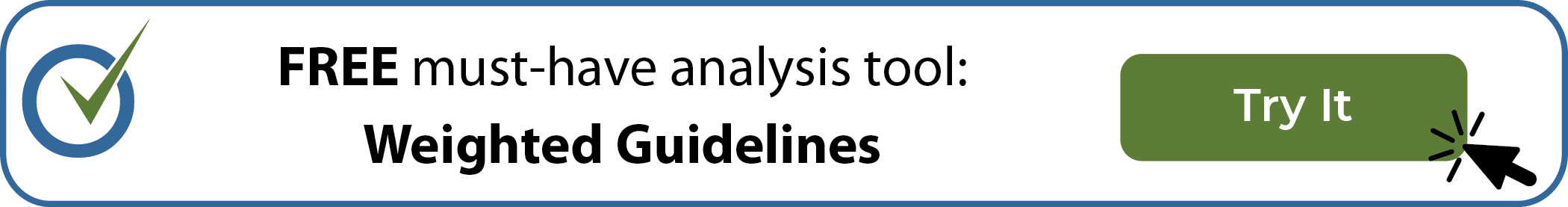 weighted guidelines tool